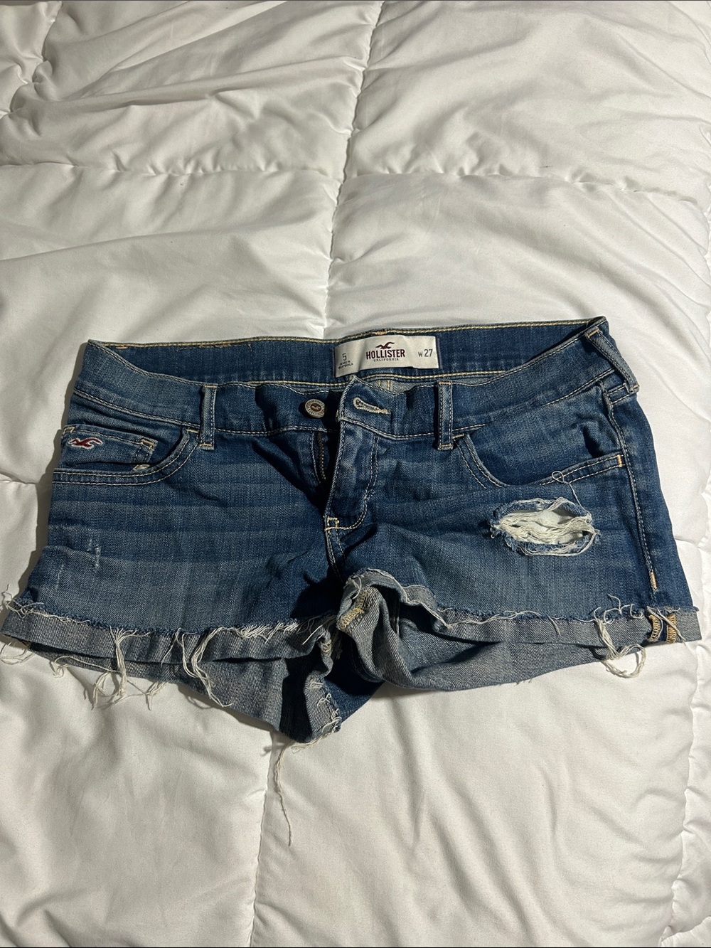 Y2K Hollister Low Rise Mini Shorts